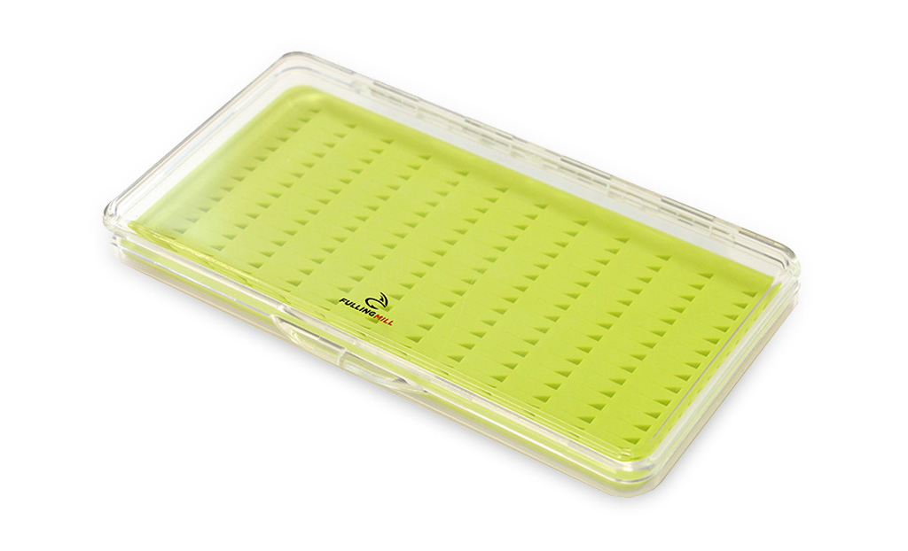 Fulling Mill Fly Box 190 x 110 x 19mm {Large} Holds Up To 168 Flies 