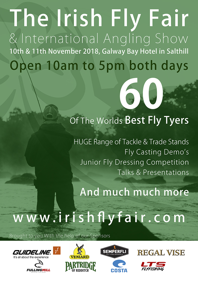 Irish Fly Fair Galway Bay Hotel 10th & 11th November Fulling Mill